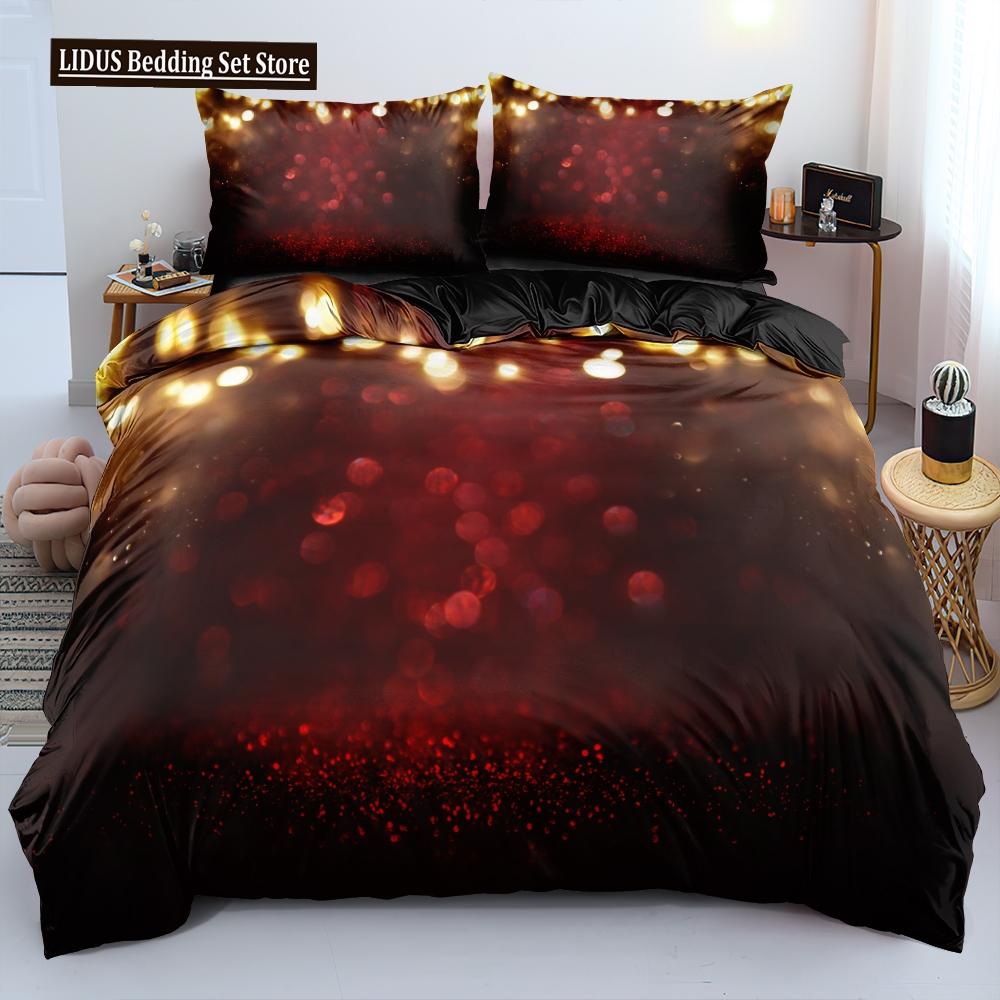 Nordic Style Duvet Cover Set 3D Snow Tree Print Dreaminess Bedding Set Adult Polyester Comforter Cover And Pillowcase King Size