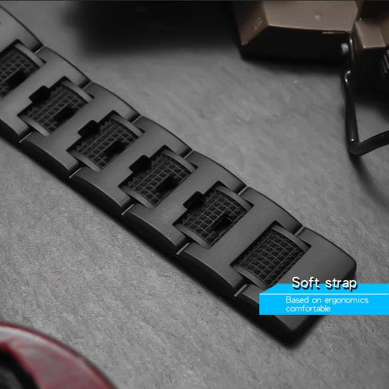 Utendørssport Herre Kvarts Militær Vanntett Klokker G Stil Dobbelt Display LED Digital Herreklokke