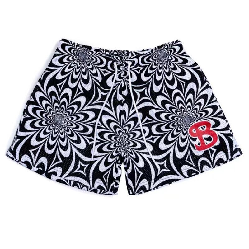 

Мужские баскетбольные шорты American Casual Mesh - дышащая спортивная тренировочная одежда длиной до колена M