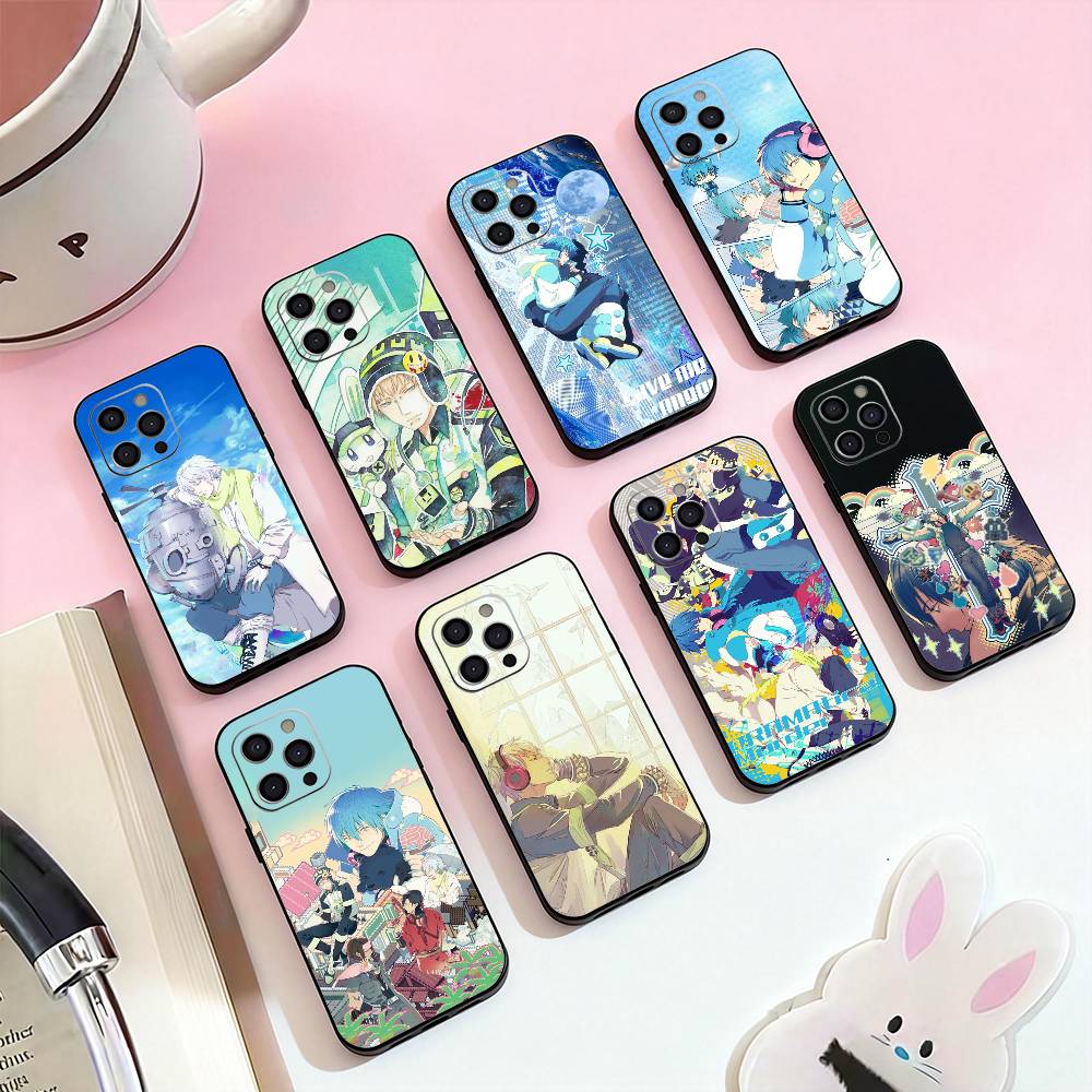 D-Dramatical Animer M-Murder Phone Case For iPhone 17,16,15,14,13,12,11 Plus,Pro,Max,XS Silicone Soft Cover