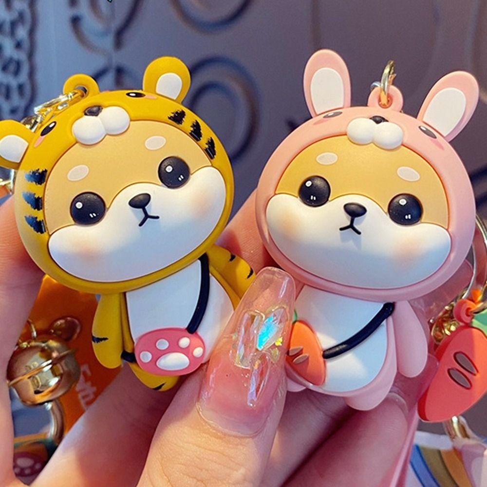 Cute Shiba Inu Pendant The Twelve Chinese Zodiac Signs Shiba Inu Keyring  Bag Hanging