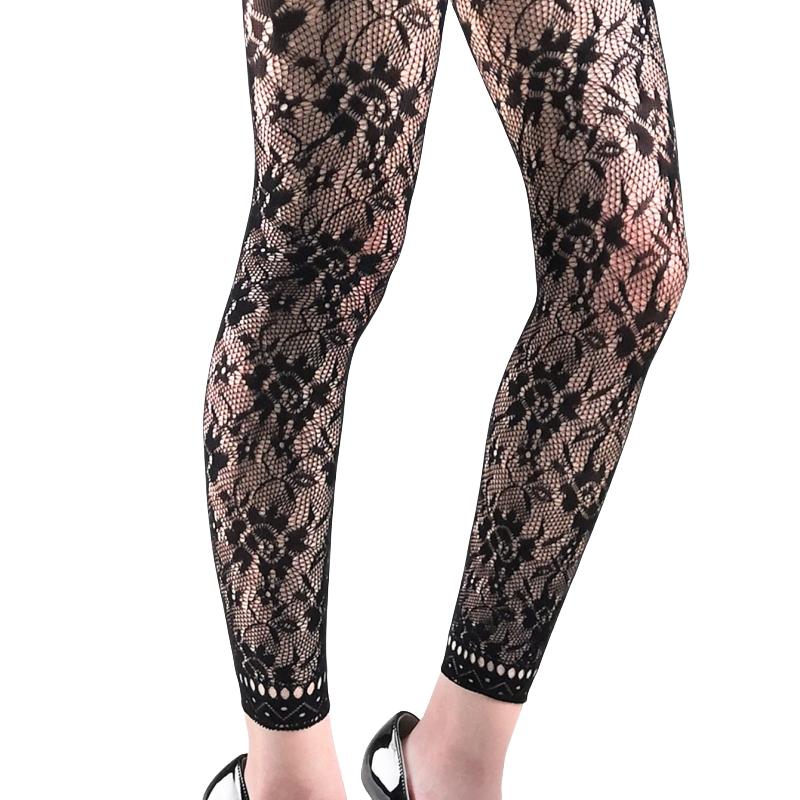 Dames Kleurrijk Patroon Hoge Taille Visnet Kousen Zonder Voet Meisjes Leggings Kousen Voor 40–75 Kg, 150–170 Cm 521 Max 70kg 170cm