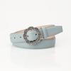 Women's Retro Floral Leather Belt - Stylish & Versatile Jeans Accessory