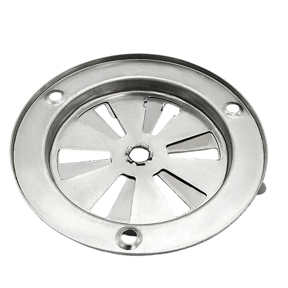 1Pcs Adjustable Vent Hole BBQ Grill Exhaust Vent Silver Air Control Valve  for Oven Test Chamber