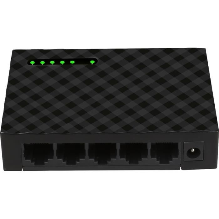 Switch Fast Ethernet Iggual 5x1000 Mbps