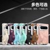 Suitable for Huawei Puraxmax Handheld Wristband Embossed Protective Case Magnetic Suction Double Central Axis Folding Screen Plain Leather Case