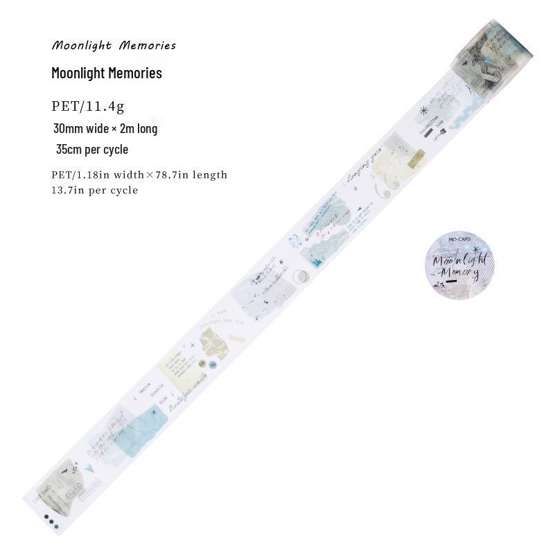 Momo PET Pull-Tab Tape: Paw Patrol Hand-Drawn Puppy Pattern for Journal DIY Décor
