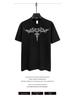 Loose Fit Washed Pure Cotton T-Shirt with Chest Tattoo Print