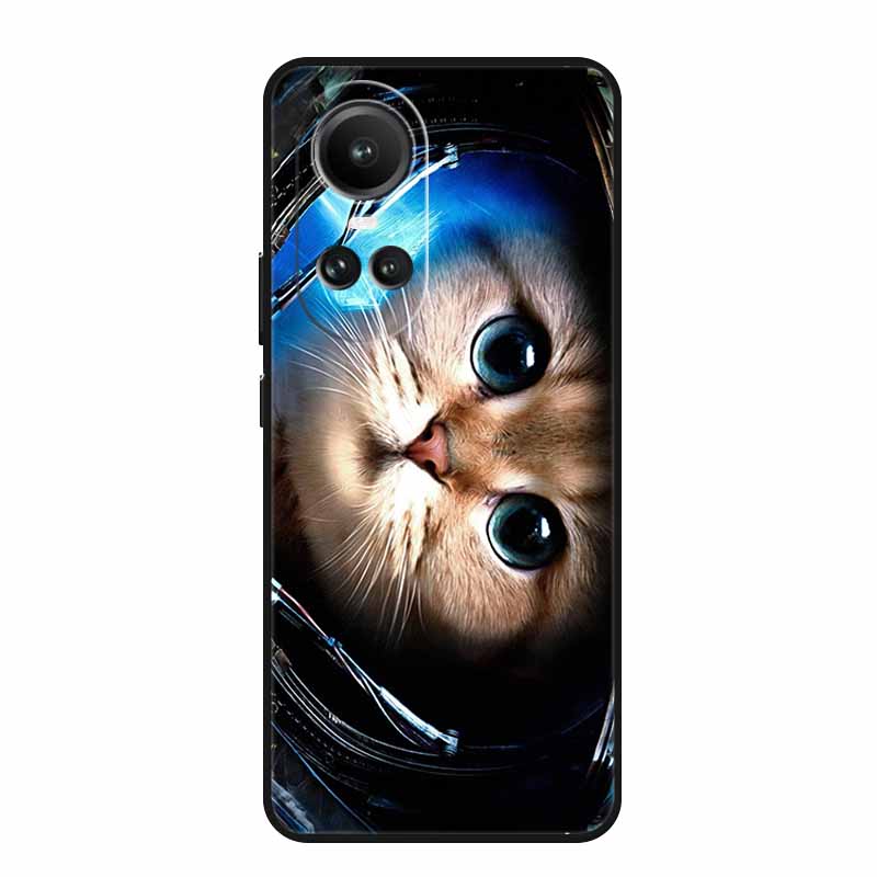 For Oppo Reno10 Pro Case Animals TPU Soft Silicone Back Cover for Oppo Reno 10 Pro 5G CPH2525 CPH2531 Protective New Phone Funda
