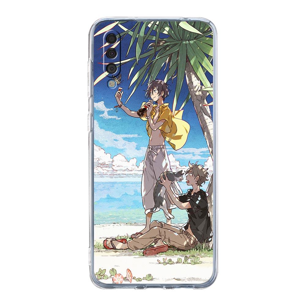 Anime Seaside Umibe No Etranger For Samsung Galaxy A50 A70 A30 A40 A20E A10 A10S A20S A04s A12 A22 A32 A52S A72 5G Phone Case