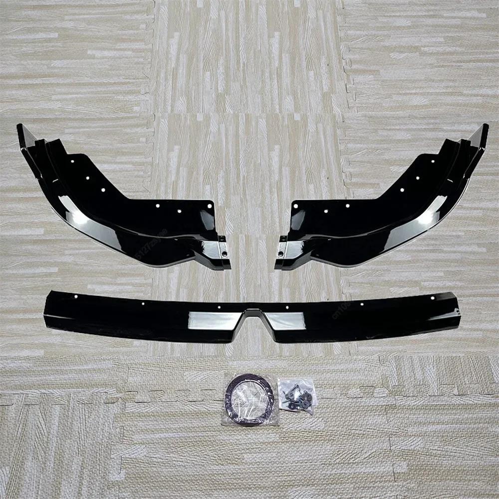 Front Bumper Splitter Lip Spoiler Diffuser For BMW 3 Series G20 G21 M-Sport 320i 325i 330i 320d M340i LCI 2022-2024+ Body Kits