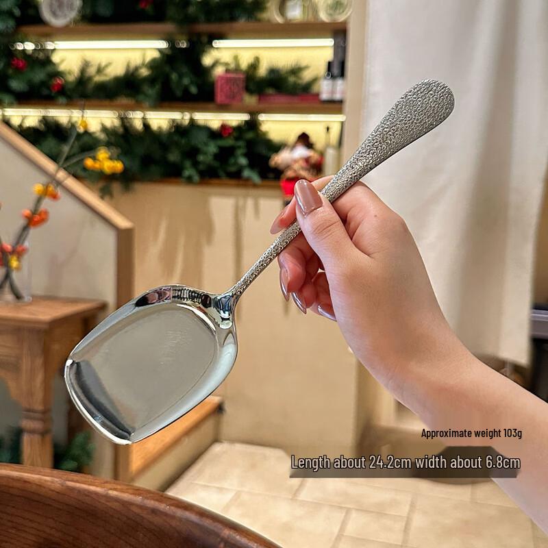 Zhishi 18/10 Stainless Steel Square Spatula Set