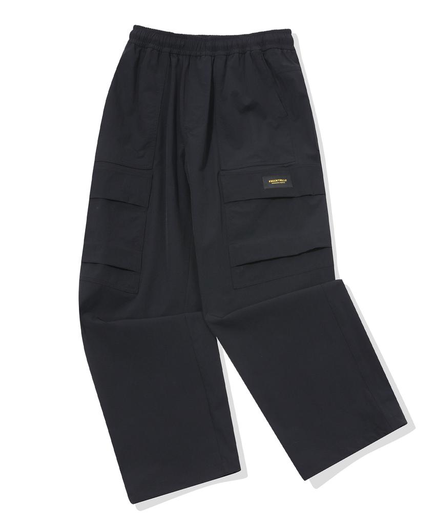 BEENTRILL Stretch Woven Cargo Pants (Black)