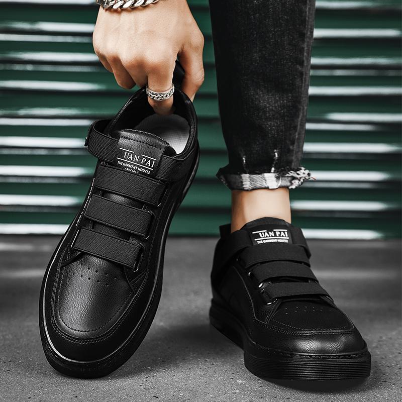 Fashion Mens Casual Shoes White Classic Platform Men Walking Sneakers Breathable Sport Shoes Lightweight Versatile Running Shoes