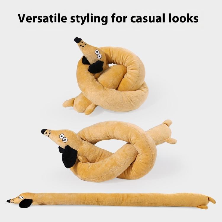 Oversized Squeaky Fabric Animal Companion For Medium Canines Indoor Entertainment And Skill Development