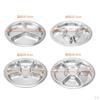 304 Stainless Steel Sectioned Food Serving Tray For