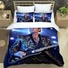 3D Johnny Hallyday bedruckte Bettwäsche-Sets exquisites Bettwaren-Set Bettbezug Steppbett-Set Bettwäsche-Set Luxus Geburtstagsgeschenk