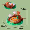 MOC Medieval Castle Building Blocks Set House Bedroom Table Furniture Kitchen Knight Witch Wizard Halloween Skeleton Brick Toys
