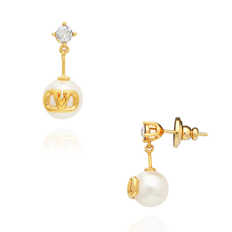 

Valentino Garavani Logo Pearl Earrings 5W2J0W80 HJY Y49 5W2J0W80 HJY Y49