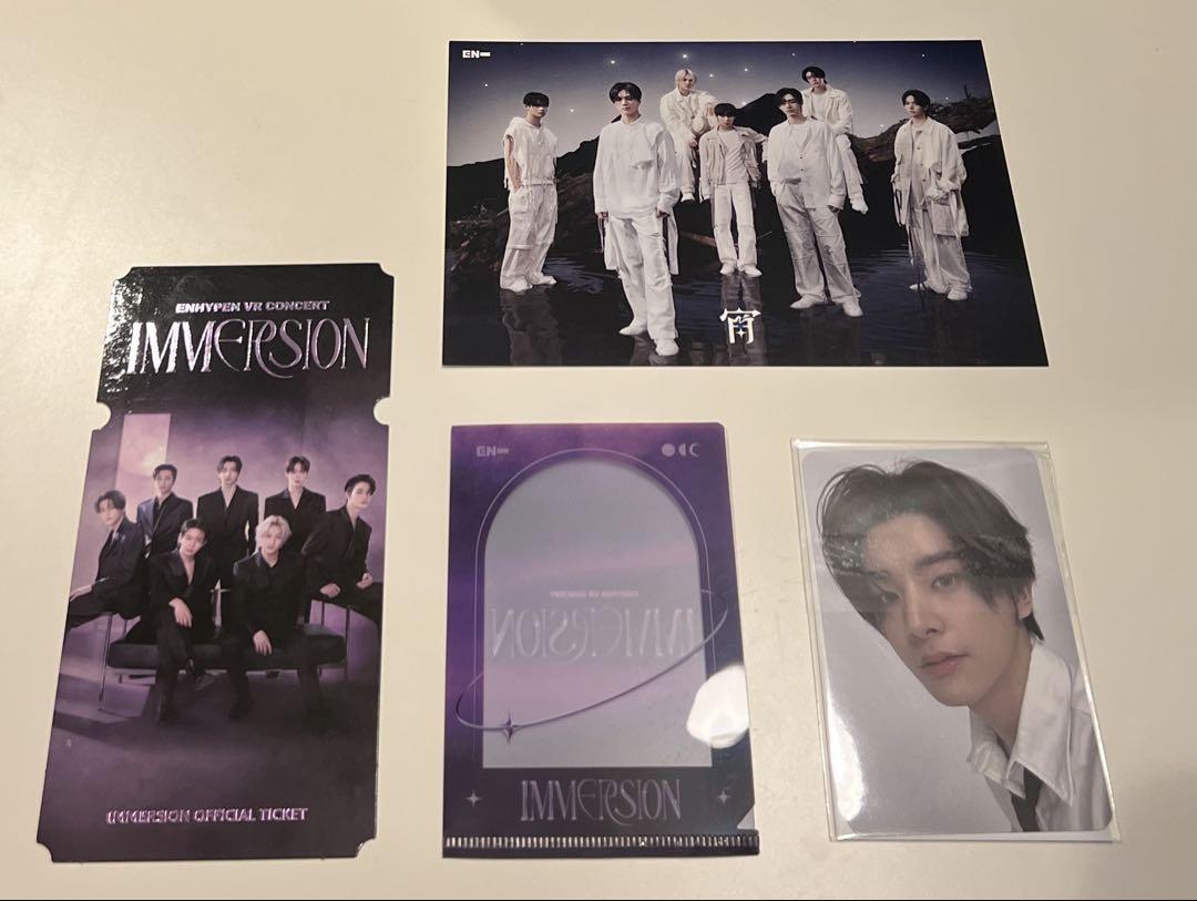 

[USED] ENHYPEN Jake VR Bonus Trading Card 2nd Edition Start Dash & Sleeve