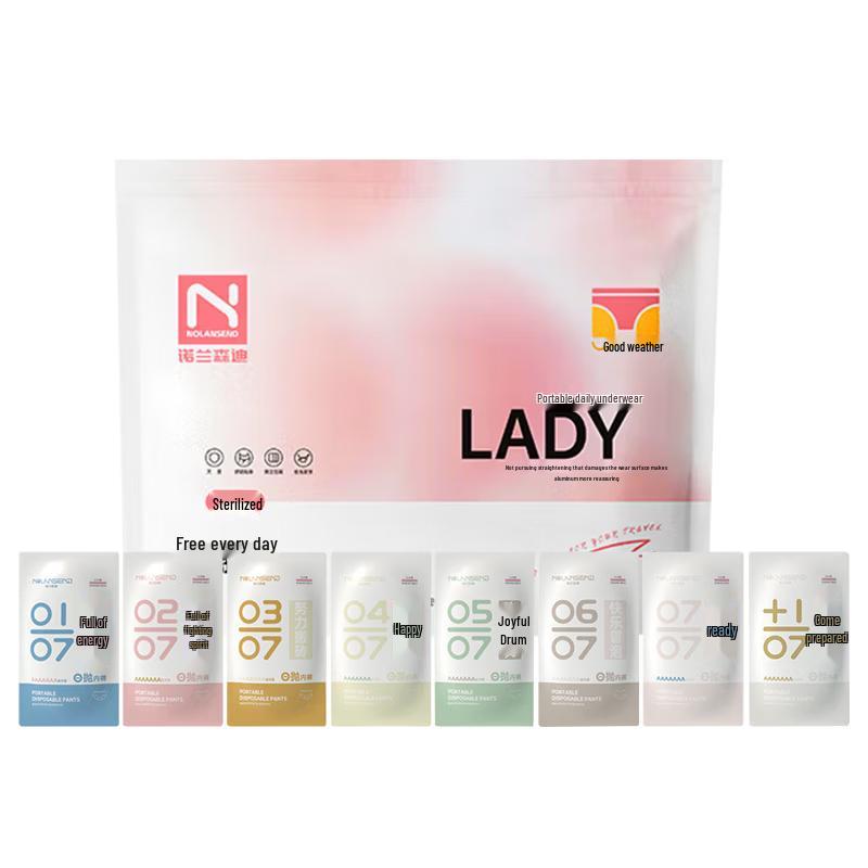 Nuolansendi Women s Disposable Cotton Underwear (6-Pack)