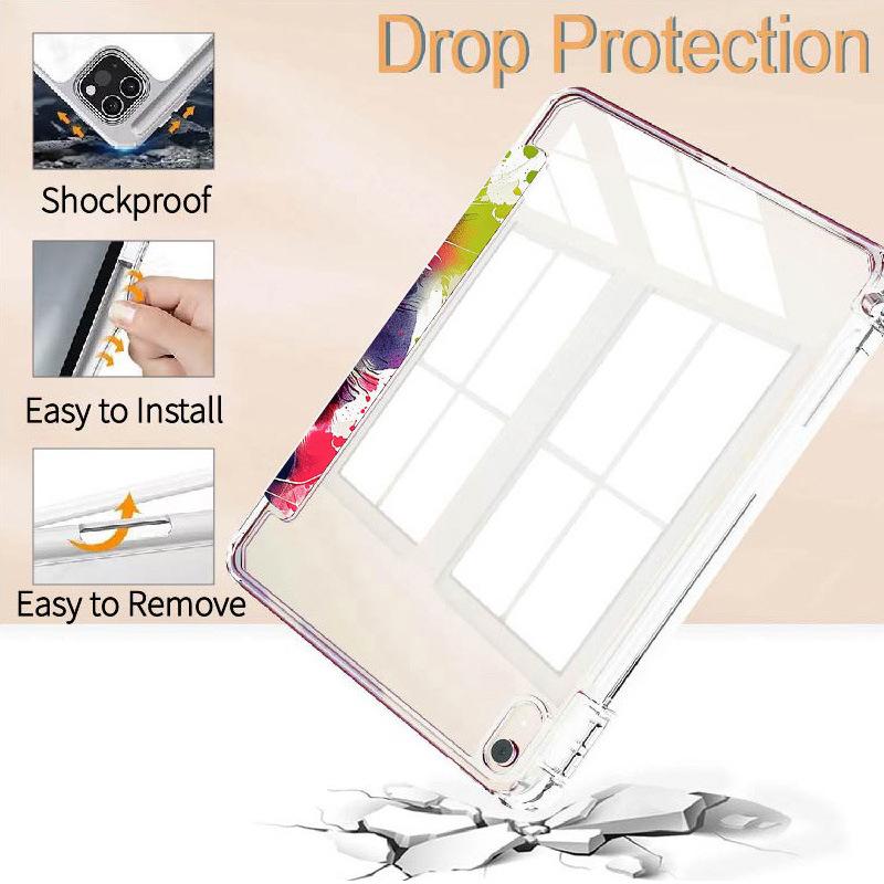 For iPad Case iPad Air 7 6 5 4 A16 11th 11 10 10th 10.9 10.2 9 9th 8 8th 7 7th 9.7 6th 5th Generation Smart Tablet Case Cover