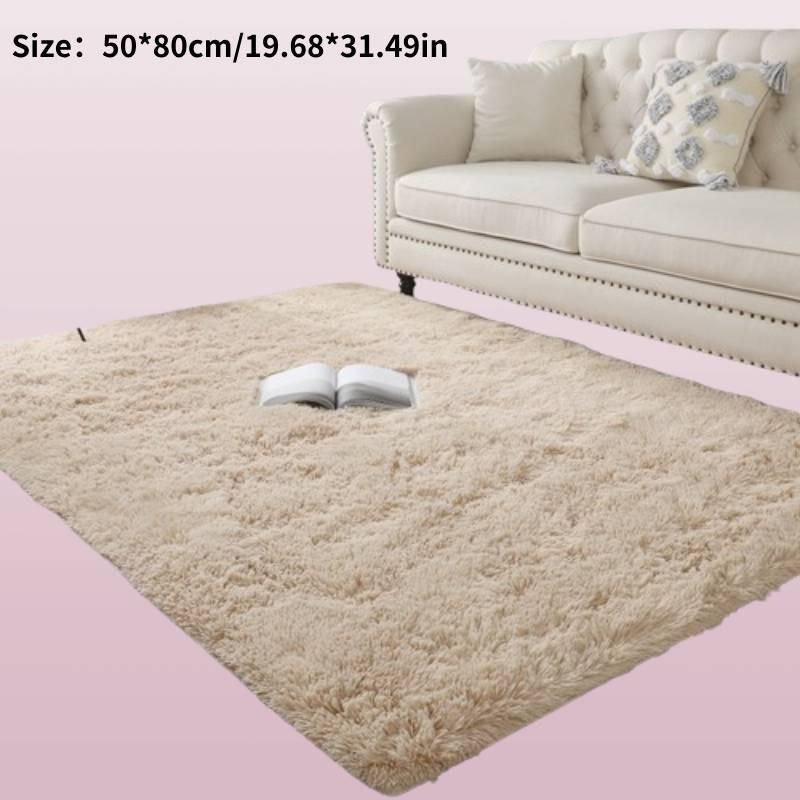 

Пушистый лохматый большой ковер противоскользящий мягкий коврик для спальни гостиной столовой 50*80cm/19.69*31.50in