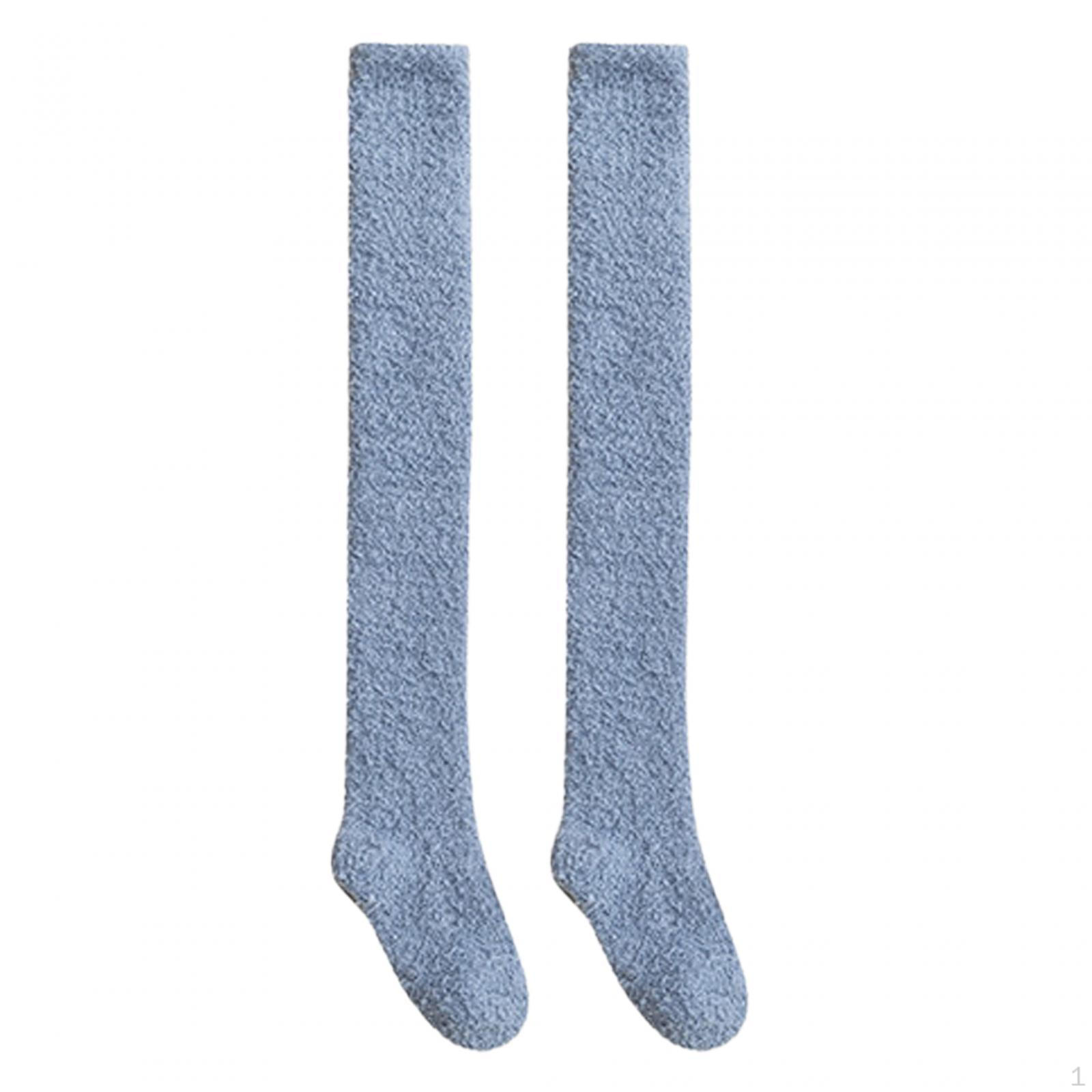 

Уютные чулки для женщин - теплые аксессуары для хорошего ночного сна Blue