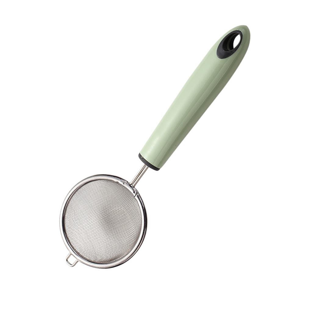 Soybean Milk Filter Spoon Stainless Strainer Stainless Ladle Spoon Tea Herb Leaf Skimmer Scoop