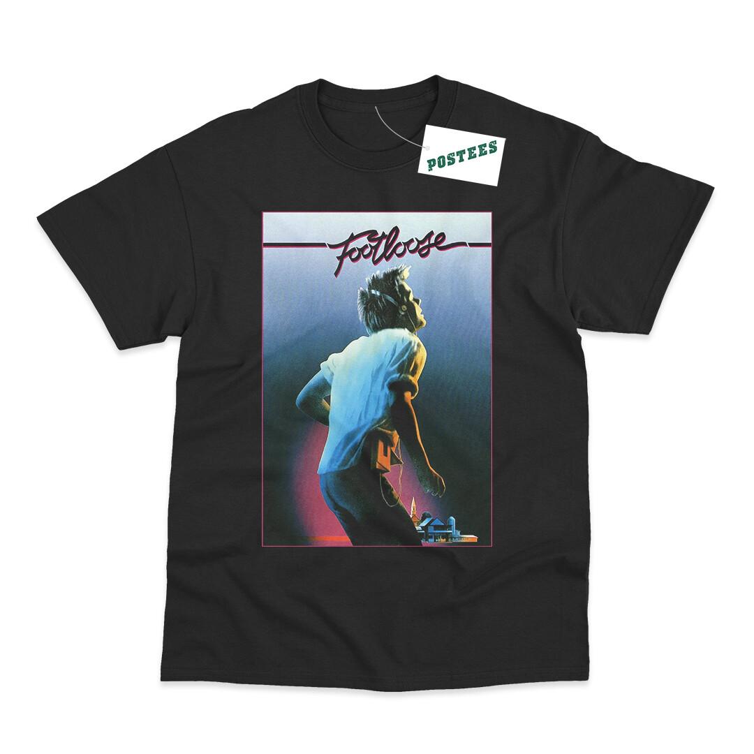 

26 Retro Movie Poster Inspired By Footloose DTG Printed T-Shirt Unisex T-Shirt L