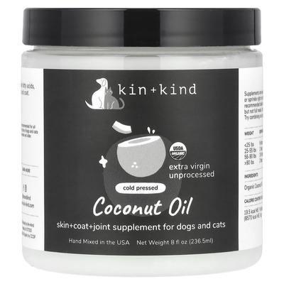 Coconut Oil, for Dogs and Cats, 236.5 Ml (8 Fl Oz)