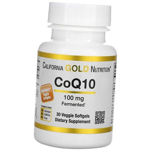 

Коензим Q10, CoQ10 100, California Gold Nutrition (70427001) 30vcaps