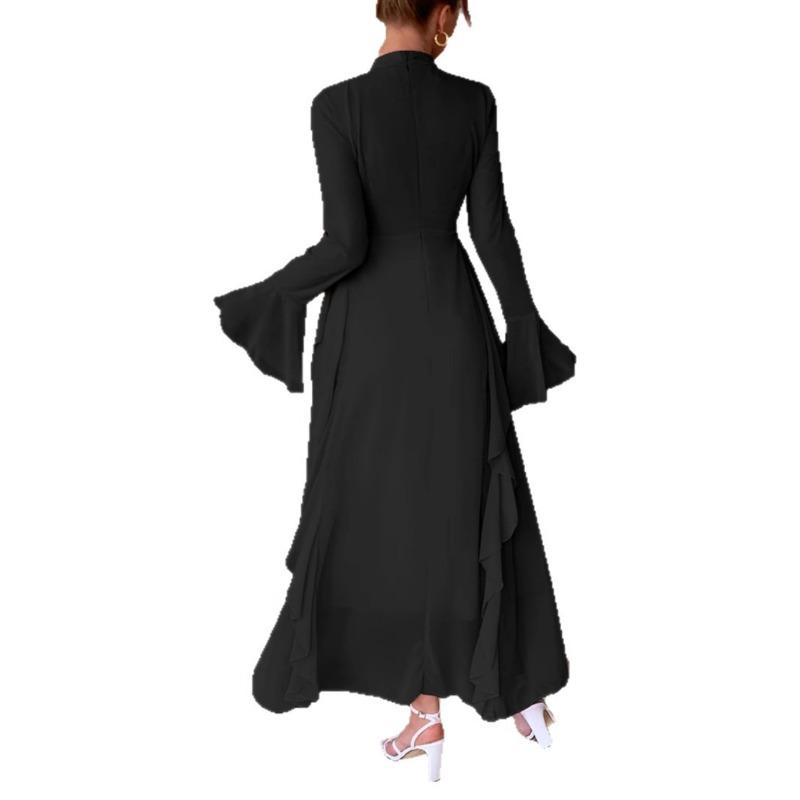 Elegant and Stylish Round-neck Dress for Women's Spring and Summer