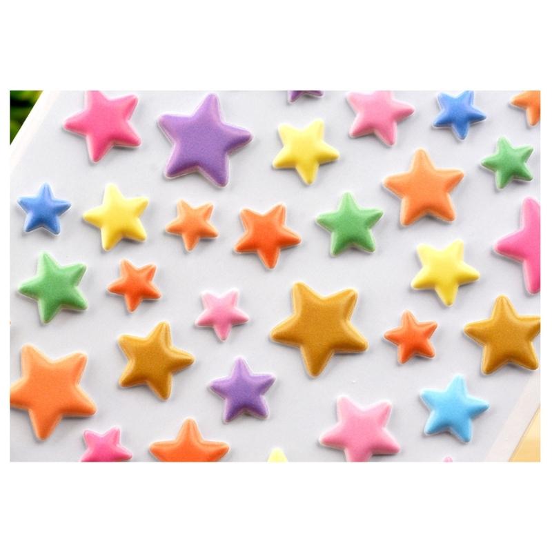 Colorful 3D Foam Stickers Fun Cartoon Design Great For Childrens Art Projects And Positive Reinforcement
