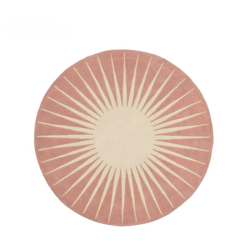 Modern Style Carpets for Living Room Home Fluffy Soft Floor Mat Thicken Anti-slip Bedroom Decor Round Carpet Washable Lounge Rug