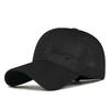 Spring Summer Cap Men's Mesh Breathable Letter Embroidery Baseball Cap Outdoor Sunshade Fishing Cap