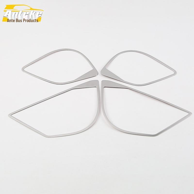 

18 CHR Декоративная рамка и защитная крышка для динамика двери автомобиля - Кольцо из нержавеющей стали