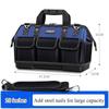 Durable Tool Kit Electrician Bag Sturdy Large Capacity Durable Wear Resistant Waterproof Repair Toolkit Outdoor PortableTote Bag