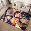 Anime Style Carpet with Characters and Vibrant Colors for Home Decor Suitable for use as an anti-slip for living room bedroom sofas
