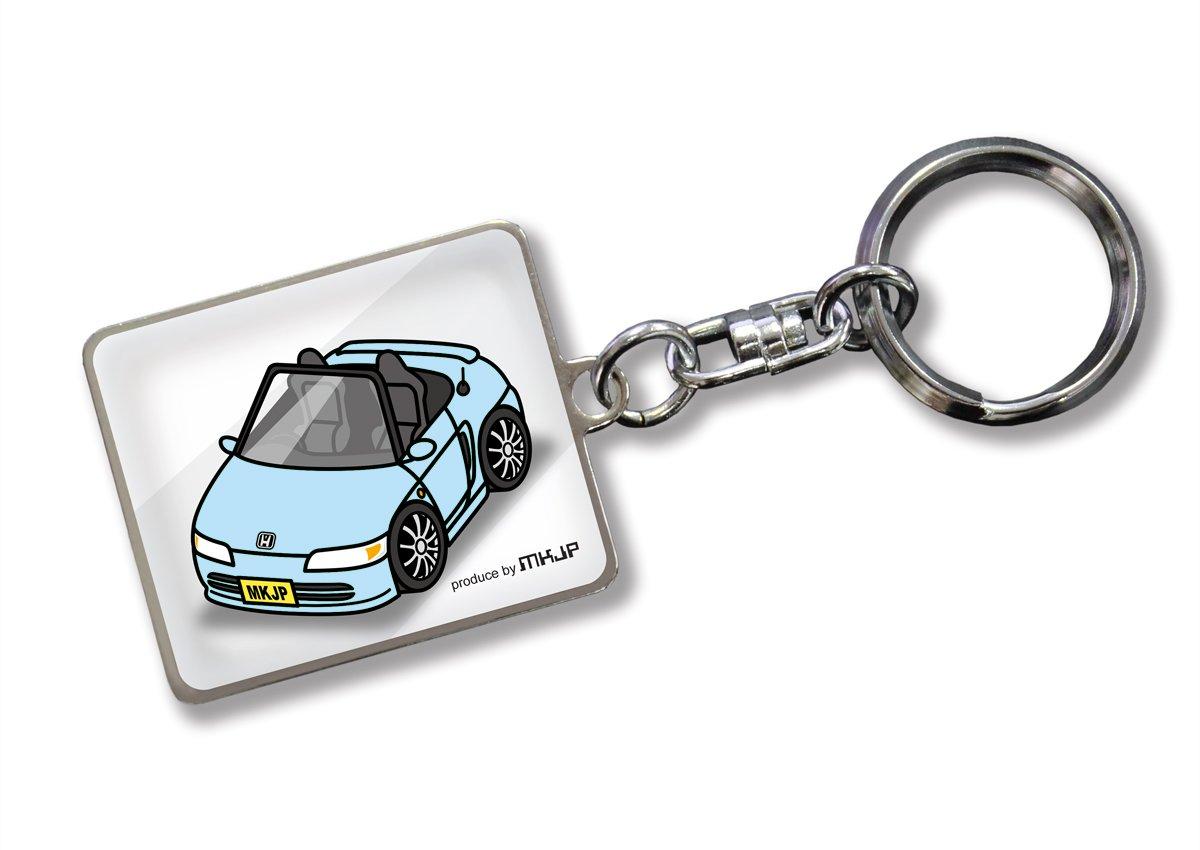 

Custom Keychain Honda Beat PP1 White Car Light Blue [MKJP] Base Color