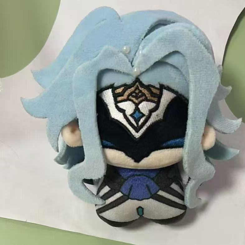 Neuer Genshin Impact Il Dottore Plüschtier Niedlich Der Doktor Zandik Plüschtier Kawaii Anime Zubehör Kuschelkissen Puppe Spielzeug Geschenk für Fans black