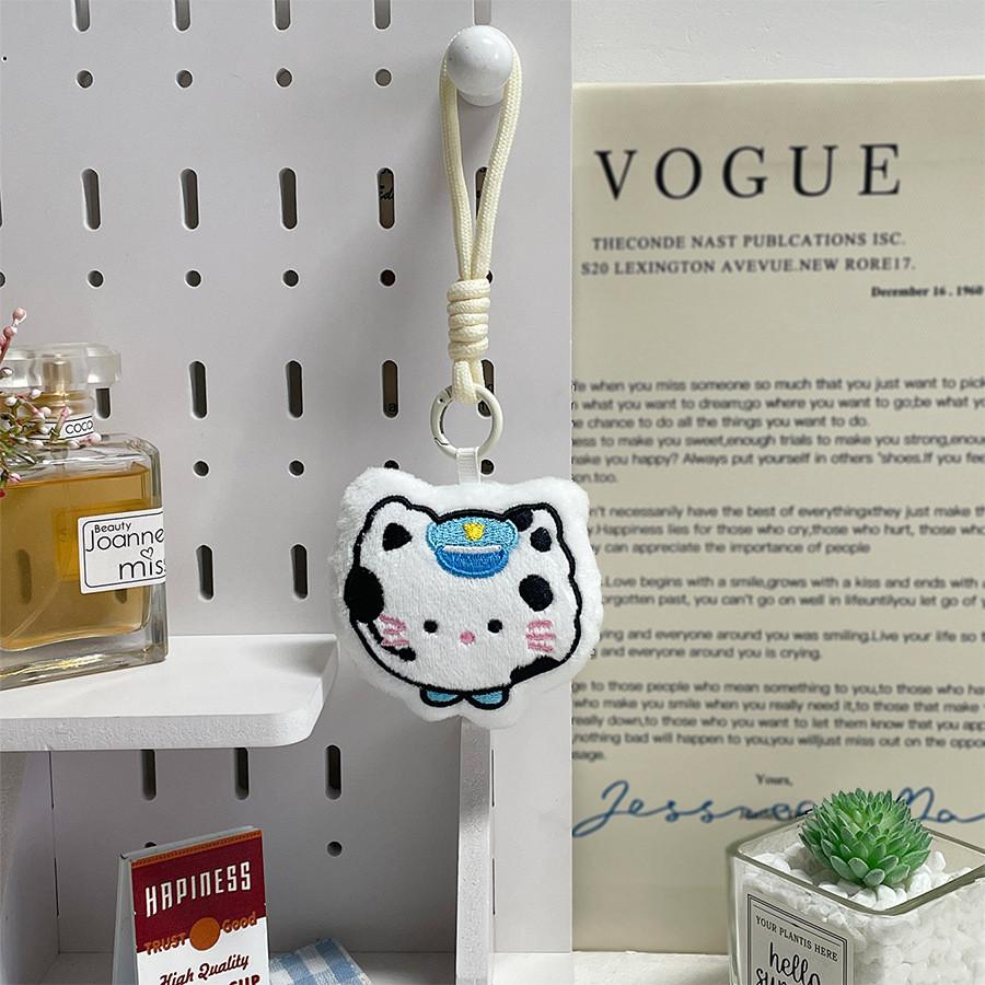 Plush Animal Bag Charm With Pp Cotton Filling For Kids And Collectors