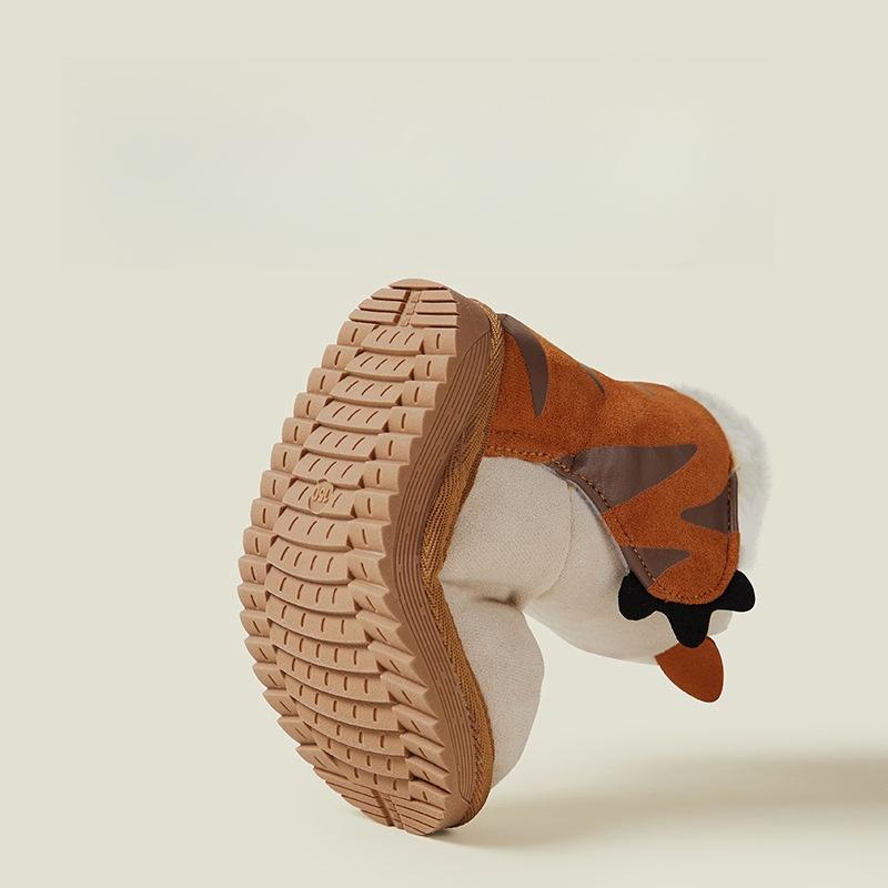 Children's Snow Boots Winter New Versatile Warm Cotton Boots for Boys and Girls Winter Shoes Waterproof Short Boots