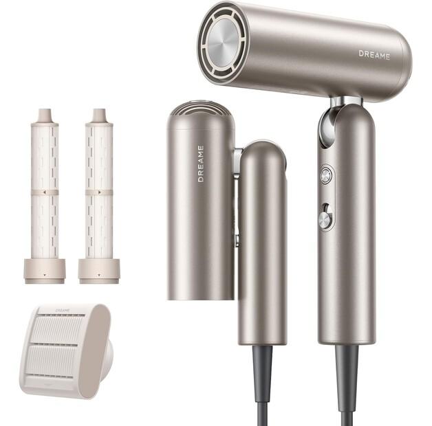 

Фен Dreame Pocket titanium gold