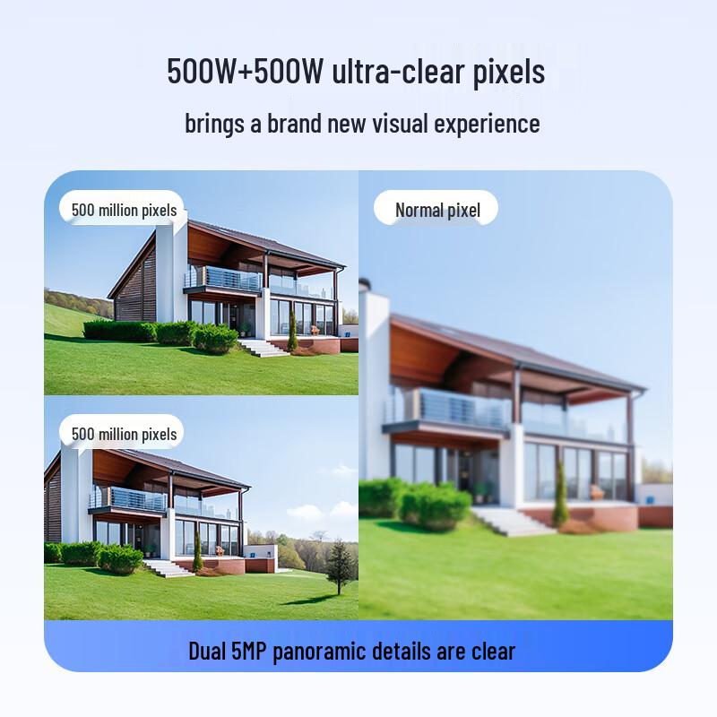 Lechange TS7E Dual 5MP Outdoor WiFi Security Camera (CN version)