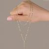 New Jewelry, Elegant Y-Necklace, Simple Collarbone Chain, Holiday Party Jewelry