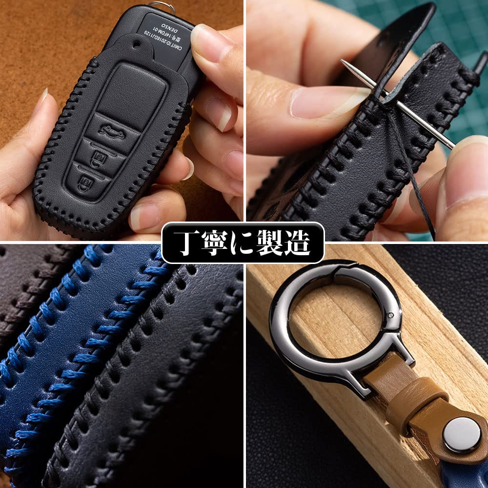 Key Case for Toyota, Smart Key Case, Key Cover, Key Holder Designed for Toyota, Toyota 3 Button T18
