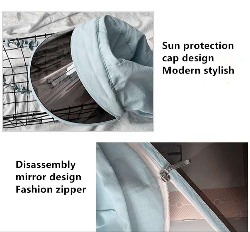 Summer Sun Protection Hat Female UV Protection Outdoor Bicycle Face Sun Hat Travel Sun Protection Clothing Shawl