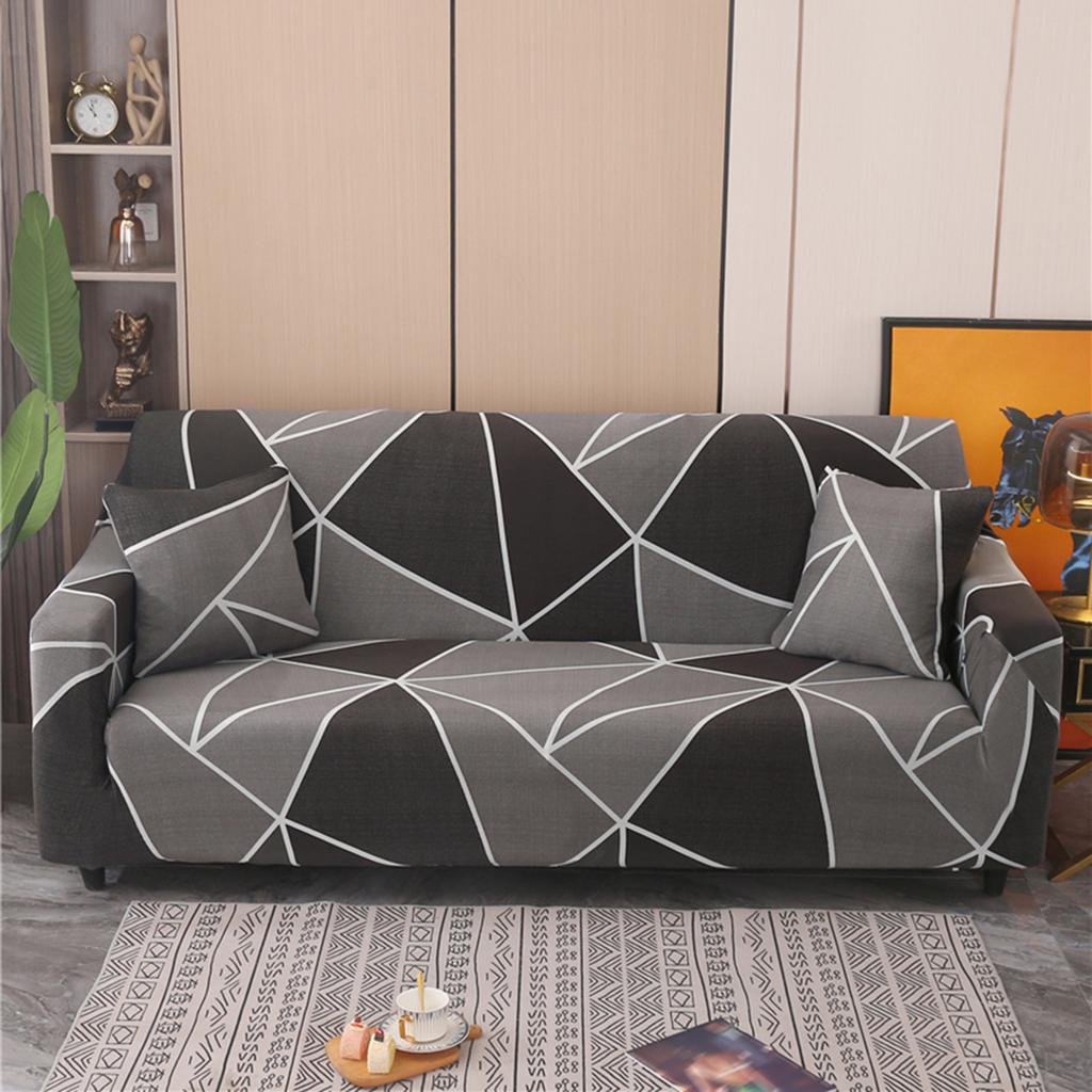 1pc Elastic Sofa Covers for Living Room Funda Sofa Couch Cover Chair Protector 1/2/3/4-seater Geometric Sofa Slipcovers