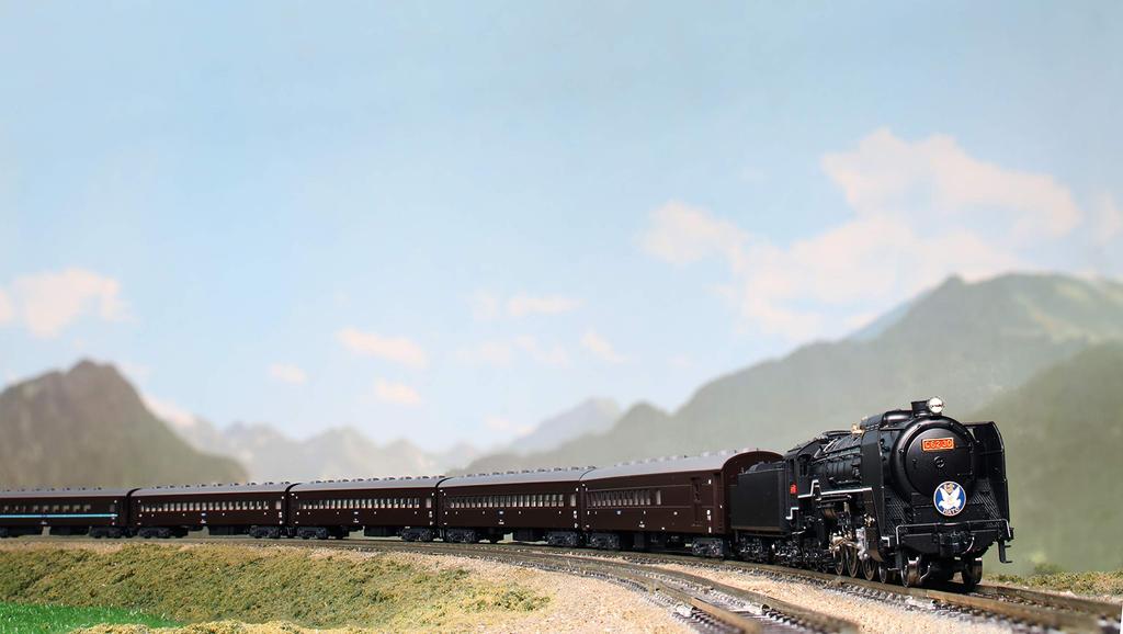 KATO N Gauge C62 Tokaido Type Railway Model Steam Locomotive 2017-7